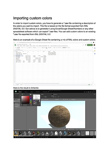 Importing standard colors_3of4