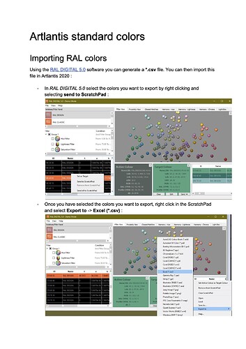 Importing standard colors_1of4